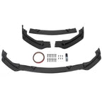 For Infiniti Q50 Premium Base Sedan 14-17 Glossy Black Front Bumper Lip Spoiler