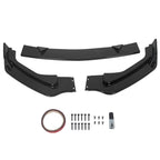 For Infiniti Q50 Premium Base Sedan 14-17 Glossy Black Front Bumper Lip Spoiler