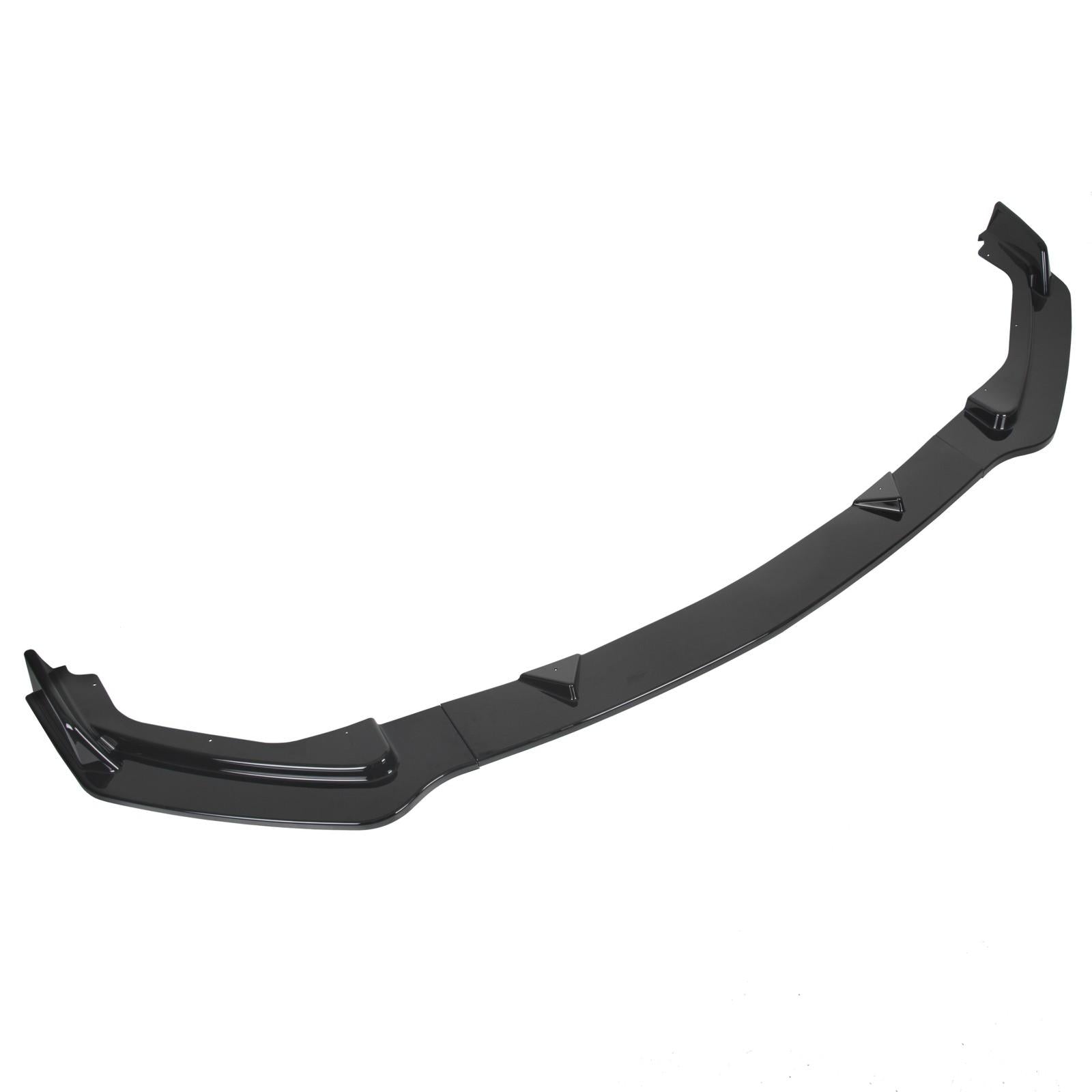 For Infiniti Q50 Premium Base Sedan 14-17 Glossy Black Front Bumper Lip Spoiler