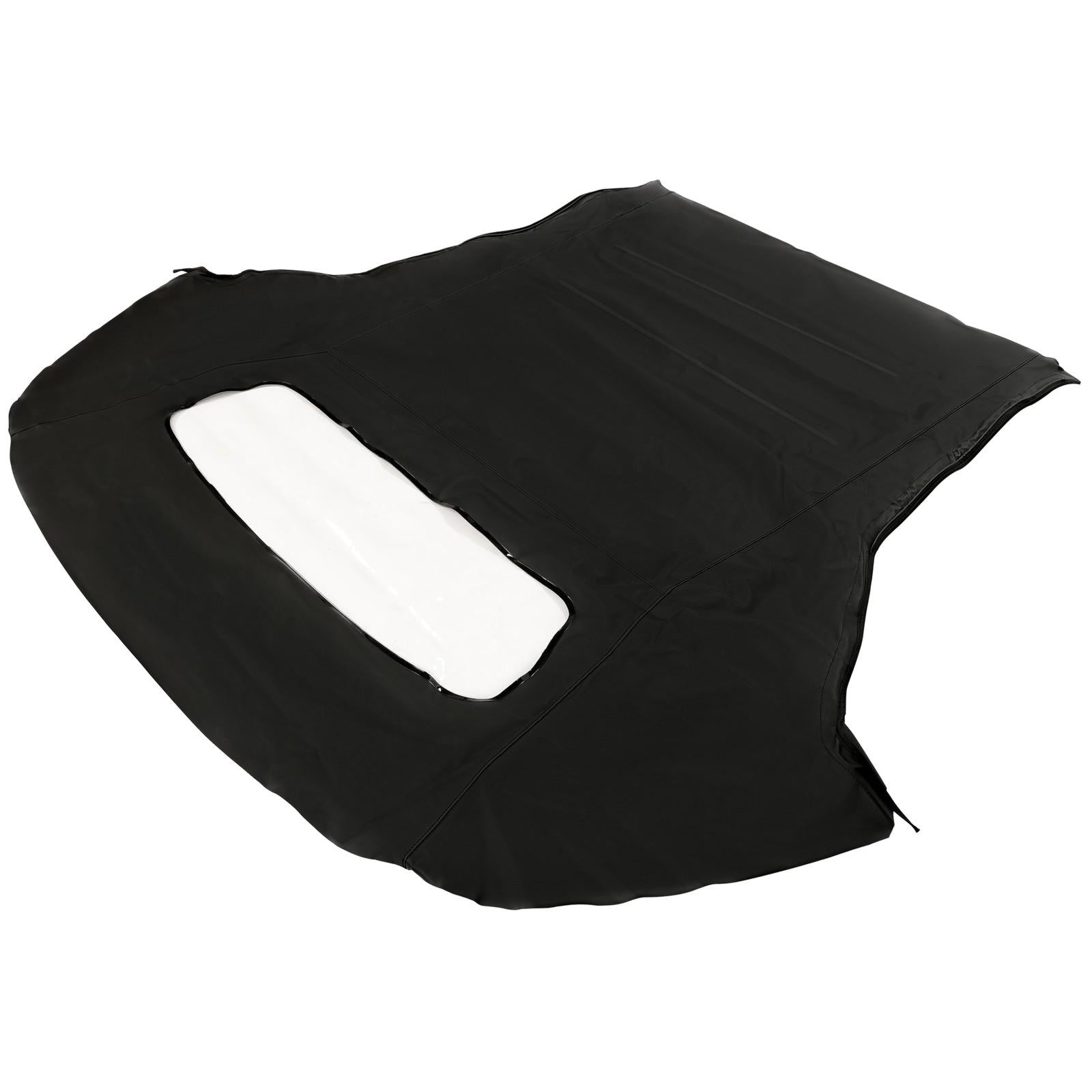 For Ford Mustang 05-14 Convertible Soft Top w/Plastic Window Sailcloth Vinyl