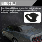 For Ford Mustang 05-14 Convertible Soft Top w/Plastic Window Sailcloth Vinyl