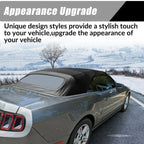 For Ford Mustang 05-14 Convertible Soft Top w/Plastic Window Sailcloth Vinyl