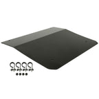 For 2009-2022 Polaris RZR 170 Aluminum Opening Doors + Heavy Duty Roof Black