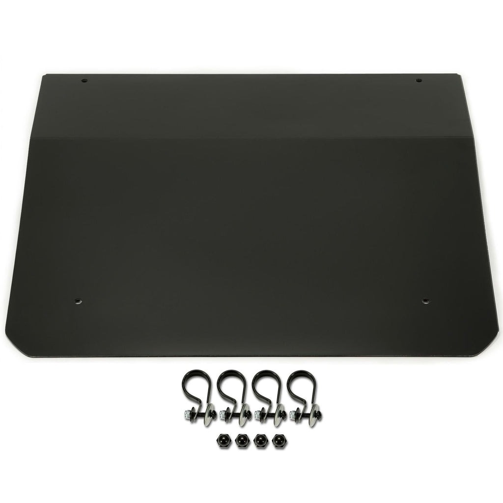 For 2009-2022 Polaris RZR 170 Aluminum Opening Doors + Heavy Duty Roof Black