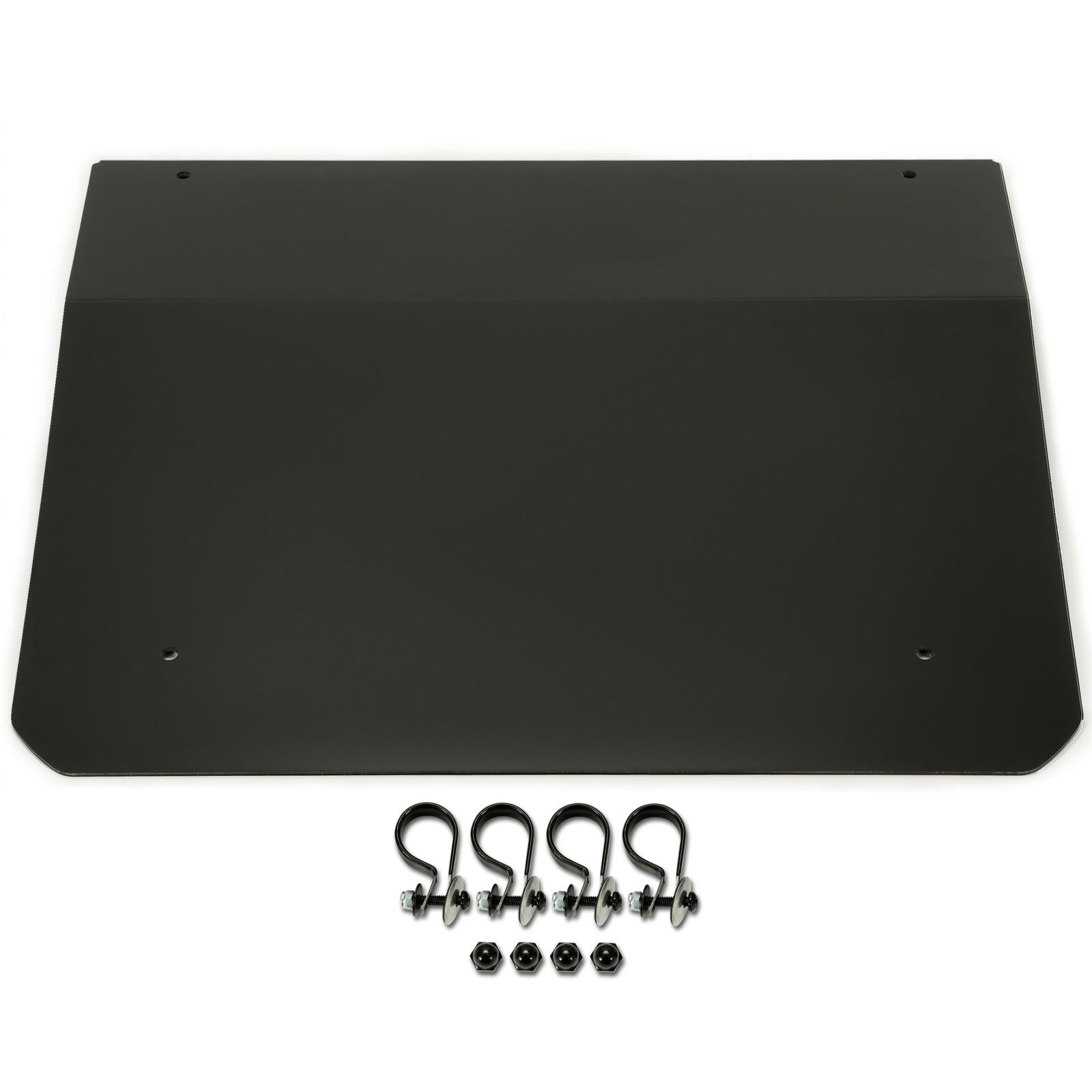 For 2009-2022 Polaris RZR 170 Aluminum Opening Doors + Heavy Duty Roof Black
