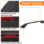 FOR HONDA CIVIC 4DR 2DR EM EJ Si 96-2000 TRUNK SPOILER WING W/ LED BRAKE LIGHT