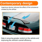 FOR HONDA CIVIC 4DR 2DR EM EJ Si 96-2000 TRUNK SPOILER WING W/ LED BRAKE LIGHT