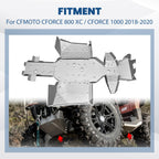 Full Chassis Skid Plate Aluminum For CFMOTO CFORCE 800 xc / 1000 2018 2019 2024