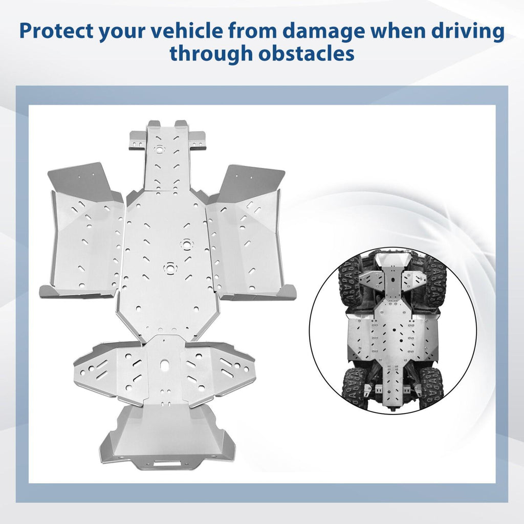 Full Chassis Skid Plate Aluminum For CFMOTO CFORCE 800 xc / 1000 2018 2019 2024