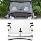 Front 2-IN-1 Windshield Clear For Polaris RZR 800, 900 XP 2008-2014 Flip