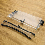Front 2-IN-1 Windshield Clear For Polaris RZR 800, 900 XP 2008-2014 Flip