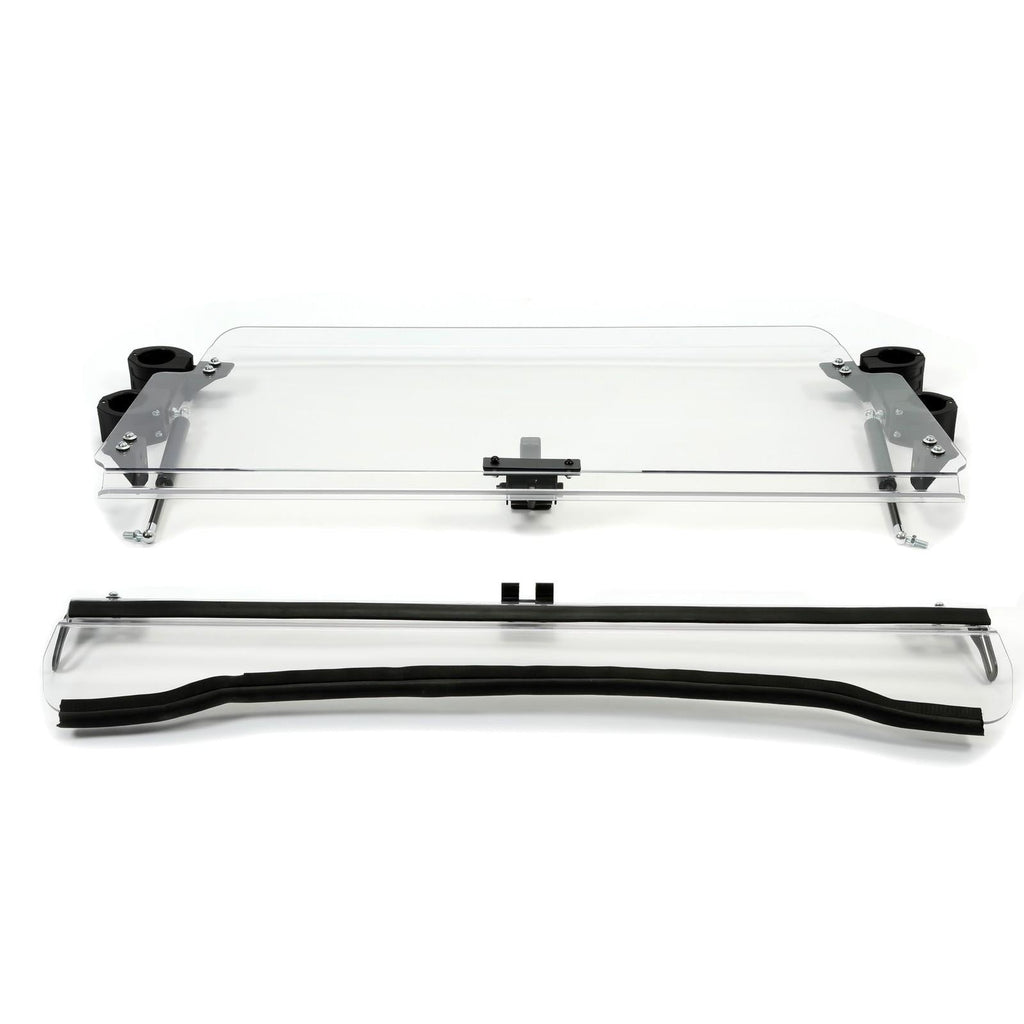 Front 2-IN-1 Windshield Clear For Polaris RZR 800, 900 XP 2008-2014 Flip