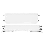 For Polaris Ranger 570 Full Size 2016-2025 Clear Windshield Polycarbonate