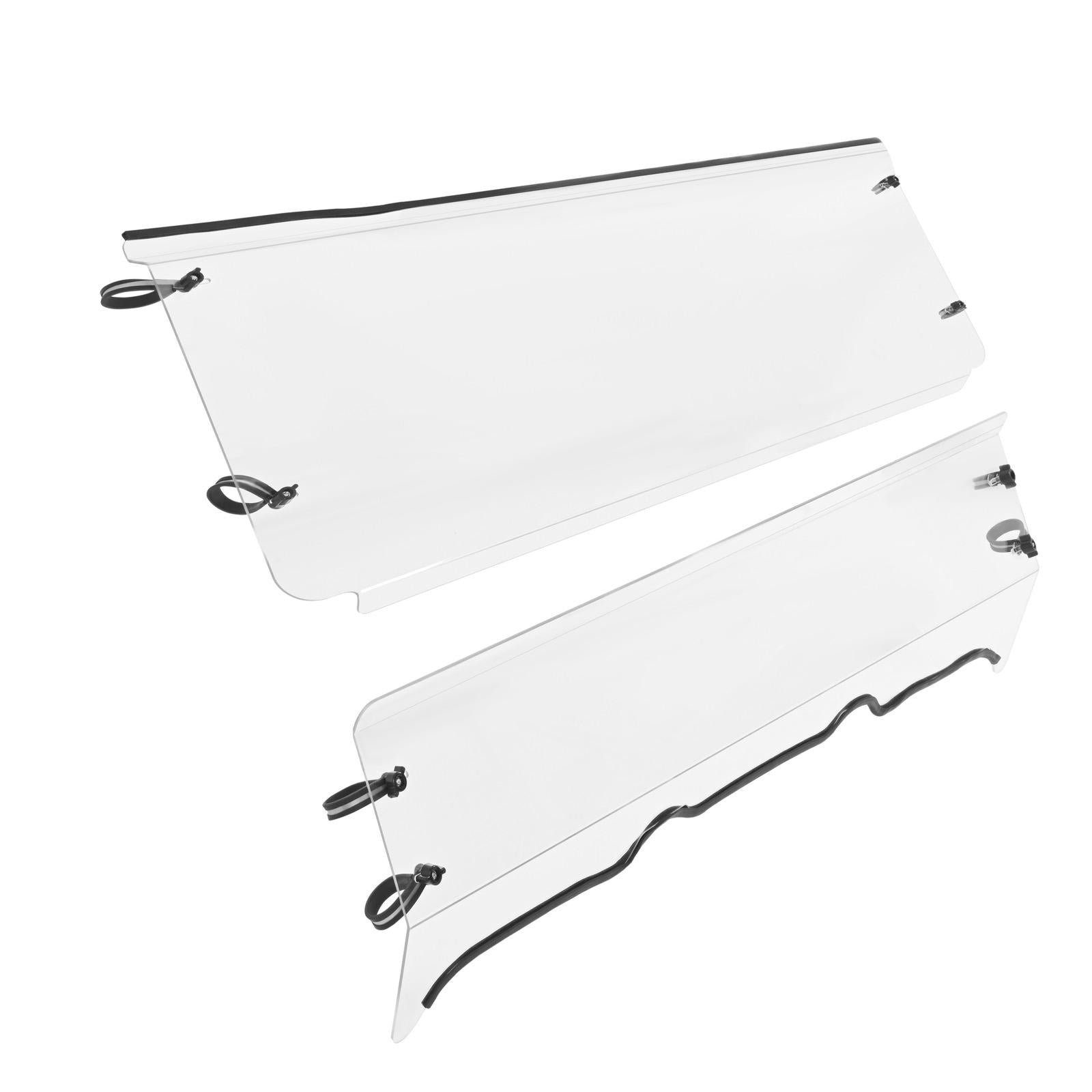For Polaris Ranger 570 Full Size 2016-2025 Clear Windshield Polycarbonate