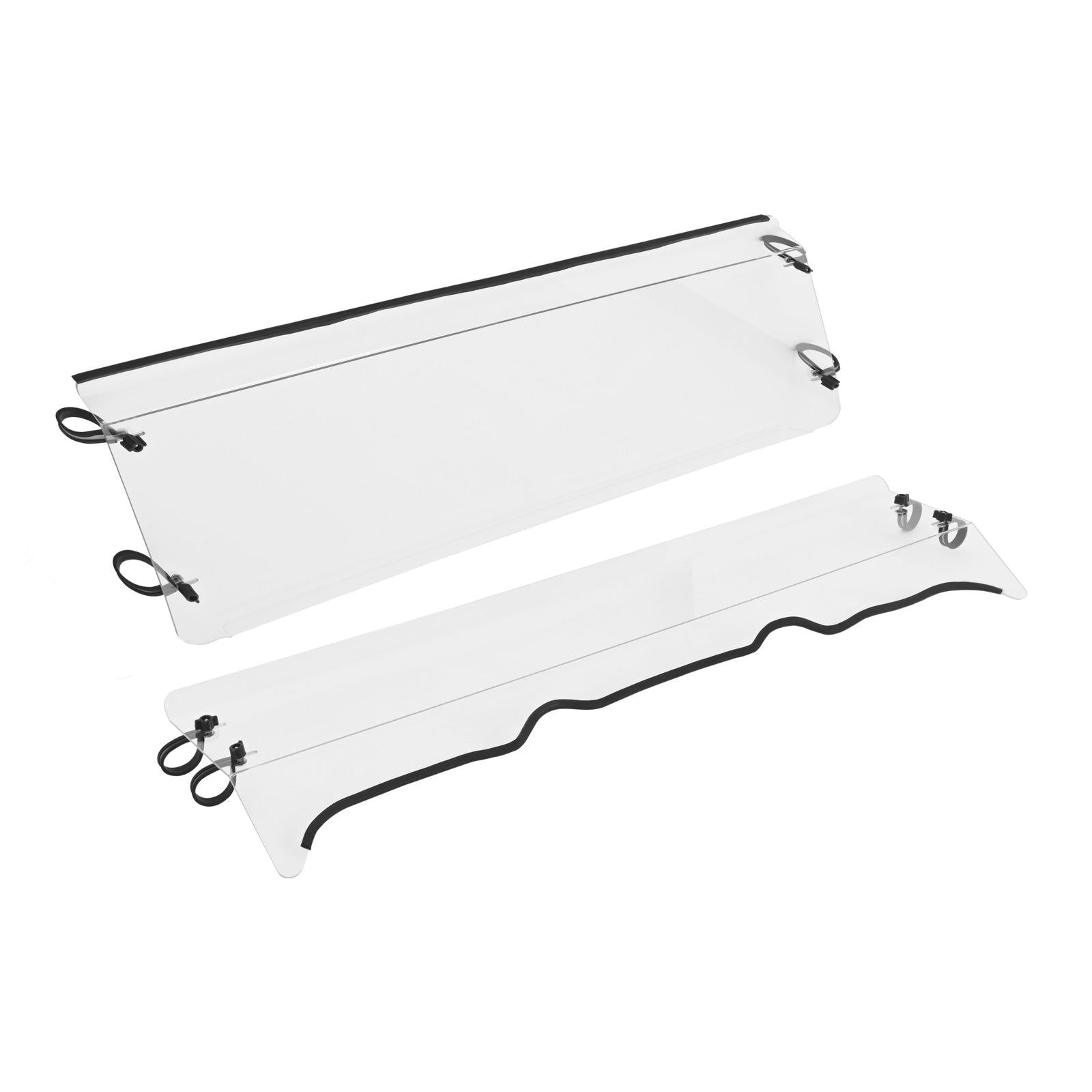 For Polaris Ranger 570 Full Size 2016-2025 Clear Windshield Polycarbonate