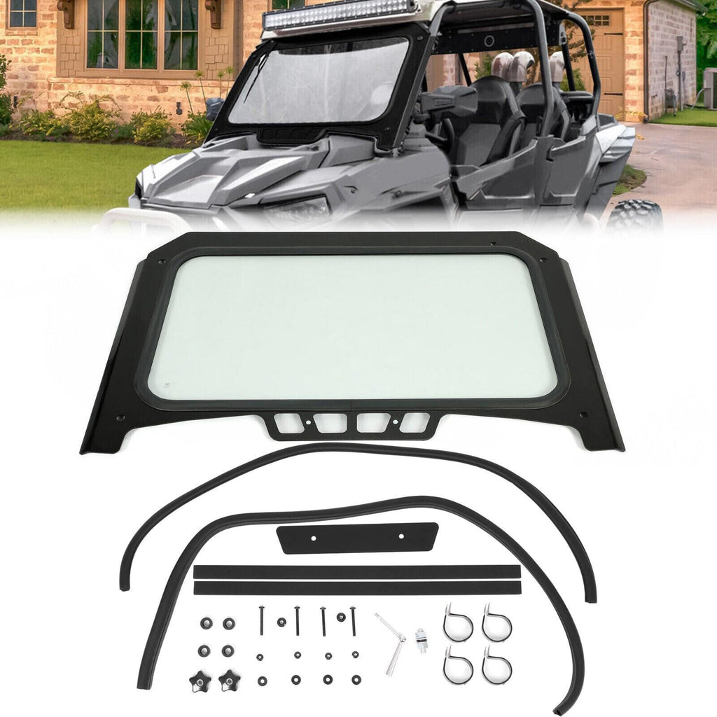 For 2019-2023 Polaris RZR XP/ XP4 1000 Black Glass Front Full Windshield