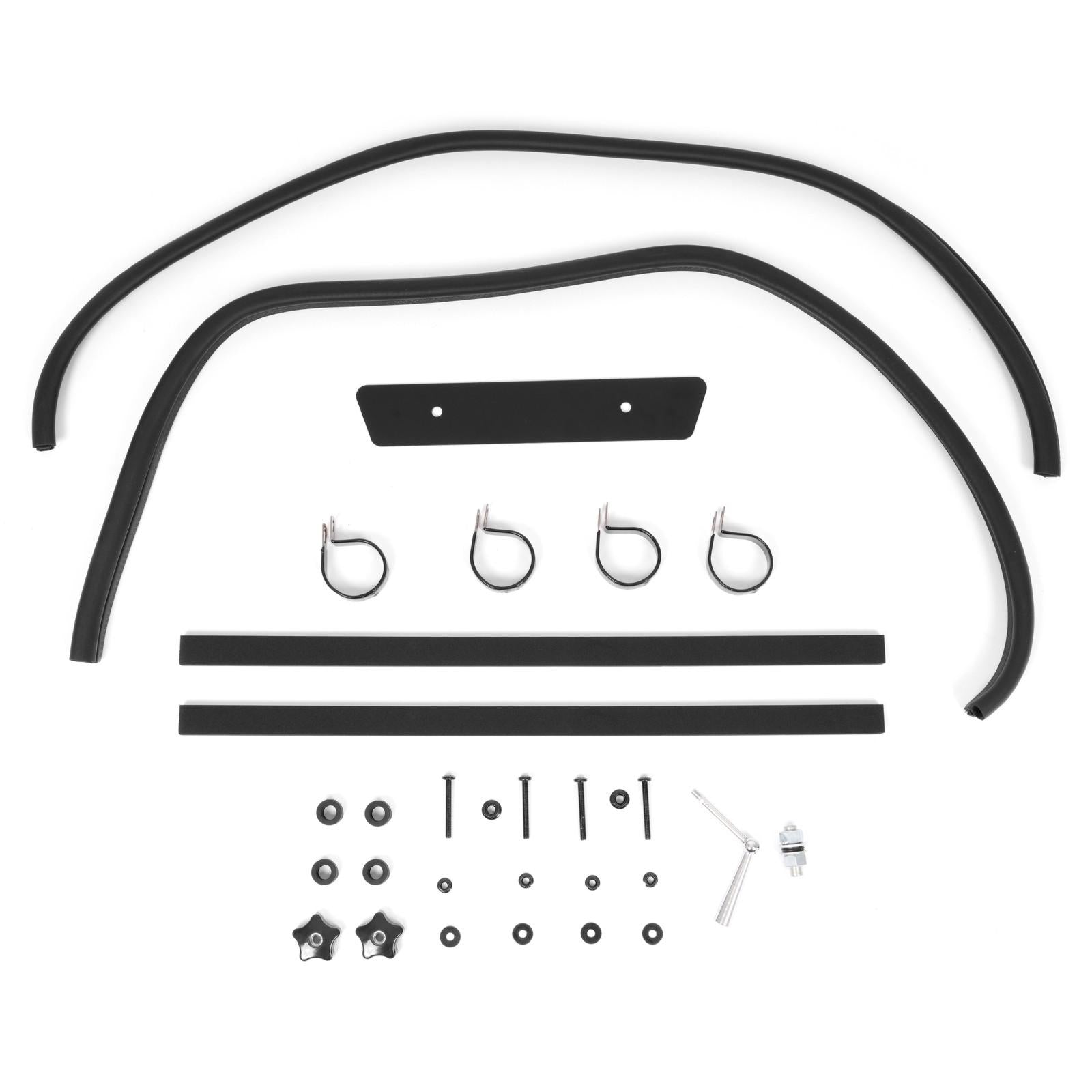 For 2019-2023 Polaris RZR XP/ XP4 1000 Black Glass Front Full Windshield