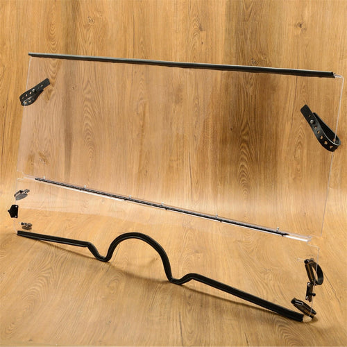 0.177" UTV Front Folding Windshields For 2004-2013 Yamaha Rhino 450 / 660 / 700