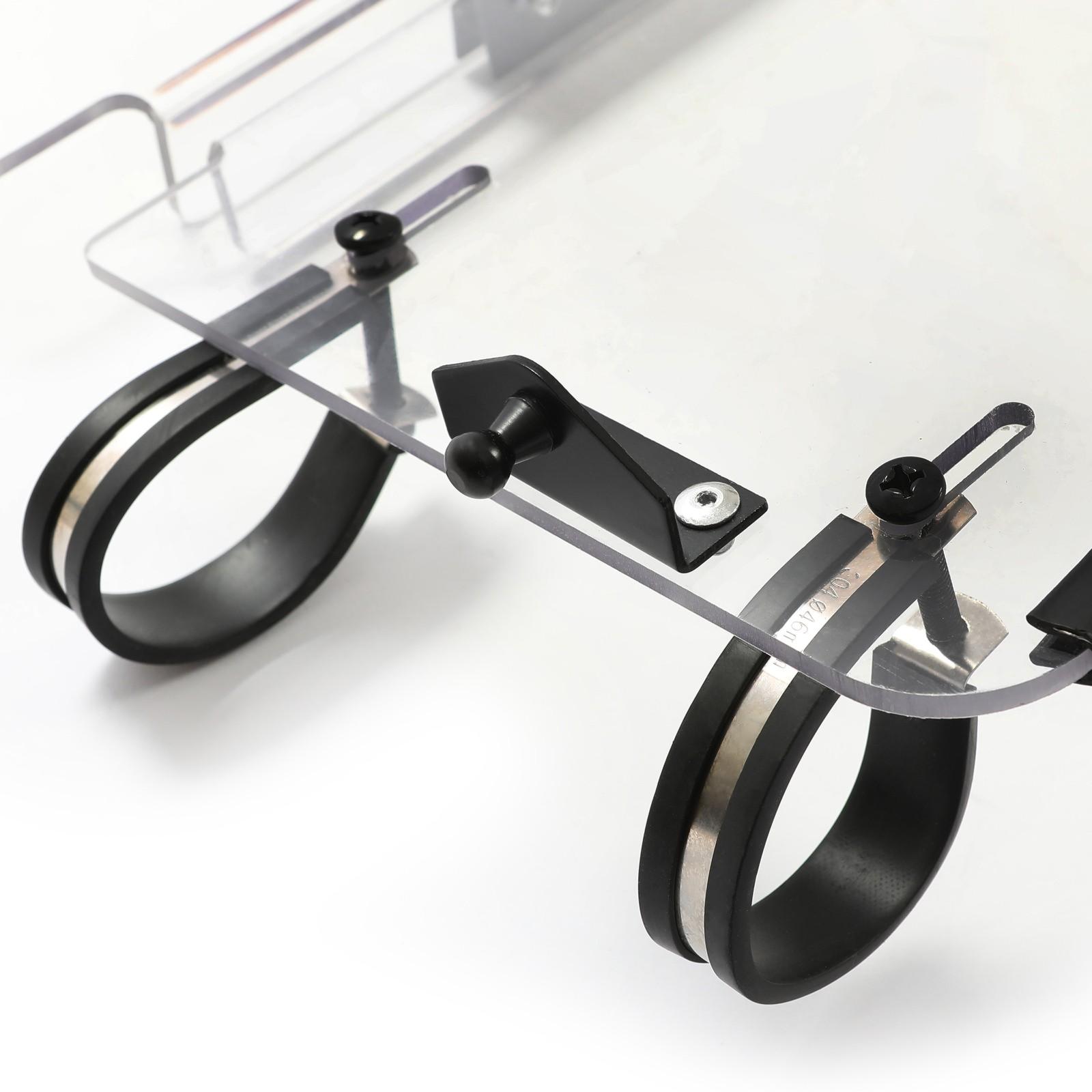 0.177" UTV Front Folding Windshields For 2004-2013 Yamaha Rhino 450 / 660 / 700