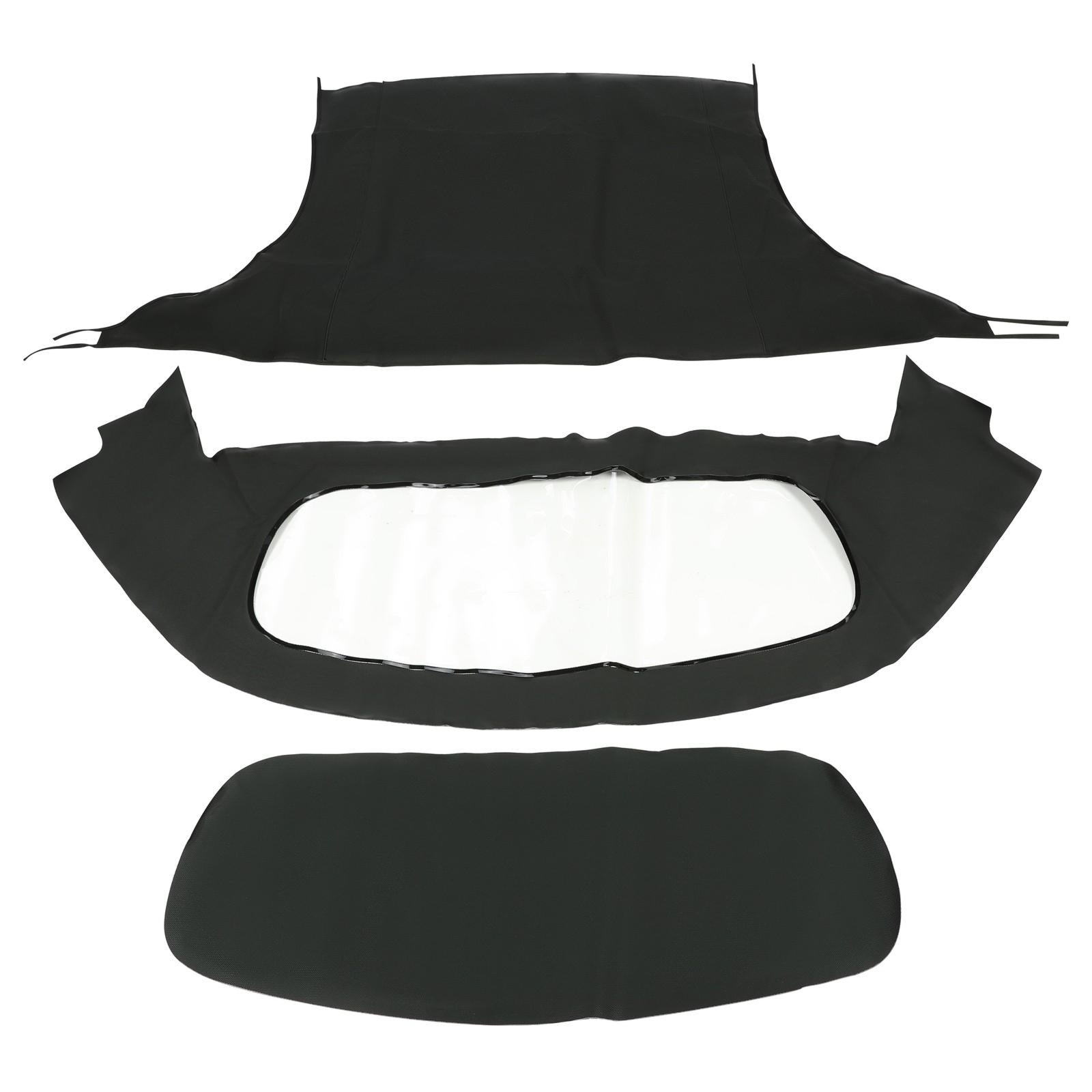 For Toyota Celica Convertible Soft Top&Plastic Window For 91-93 Sailcloth Vinyl
