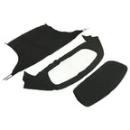 For Toyota Celica Convertible Soft Top&Plastic Window For 91-93 Sailcloth Vinyl