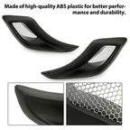 Rear Lower Brake Cove Duct Scoop Vent Kit For 1997-2004 C5 Corvette Z06 ZO6