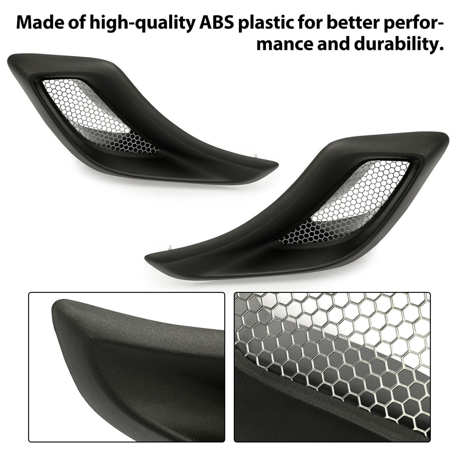 Rear Lower Brake Cove Duct Scoop Vent Kit For 1997-2004 C5 Corvette Z06 ZO6