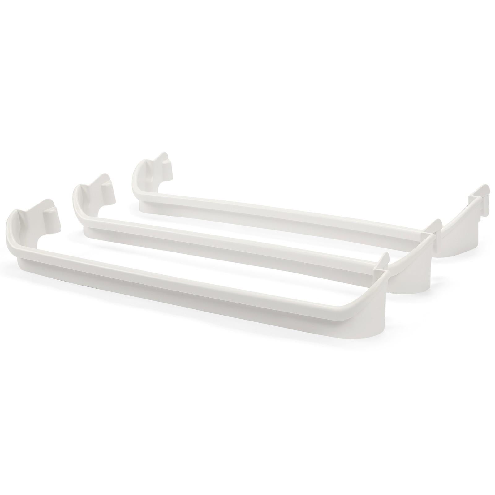 3PC Door Rack Shelf Retainer Bar For Frigidaire Refrigerator 240534701 240534901