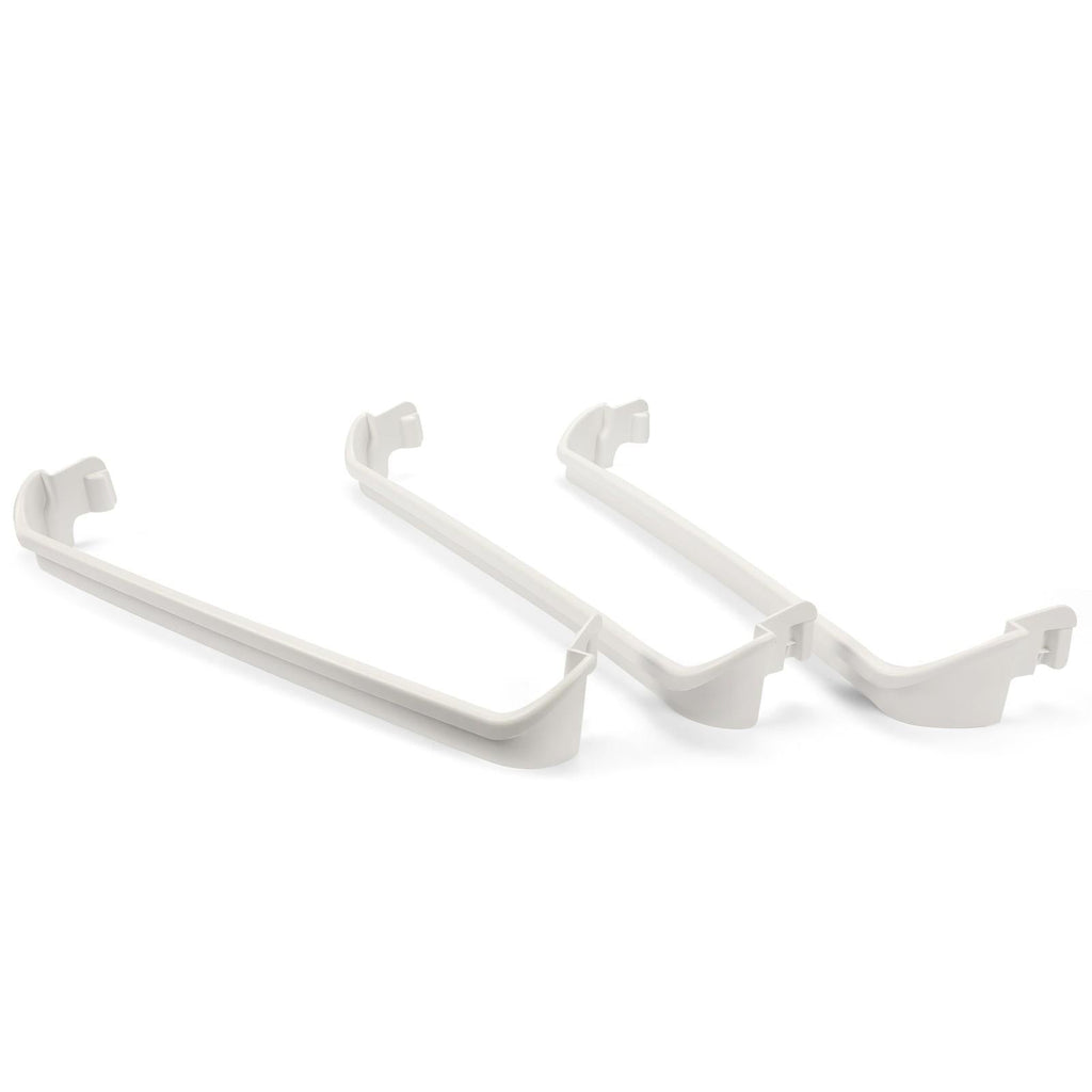 3PC Door Rack Shelf Retainer Bar For Frigidaire Refrigerator 240534701 240534901