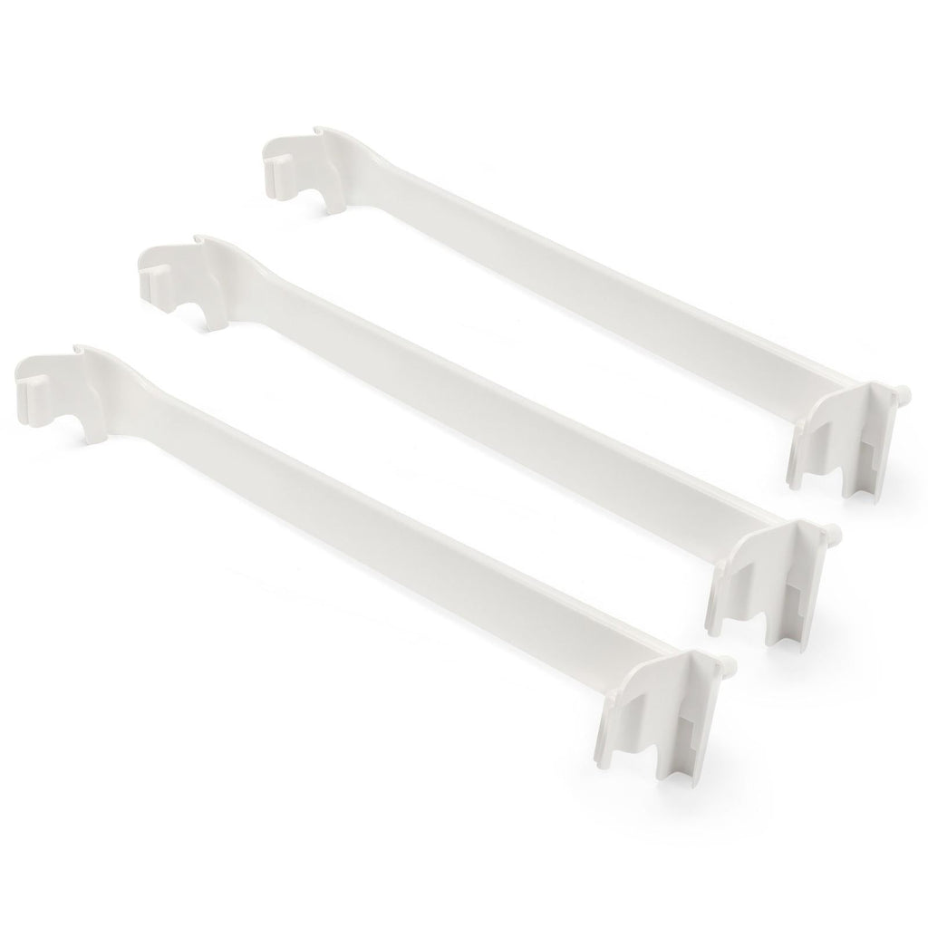 3PC Door Rack Shelf Retainer Bar For Frigidaire Refrigerator 240534701 240534901