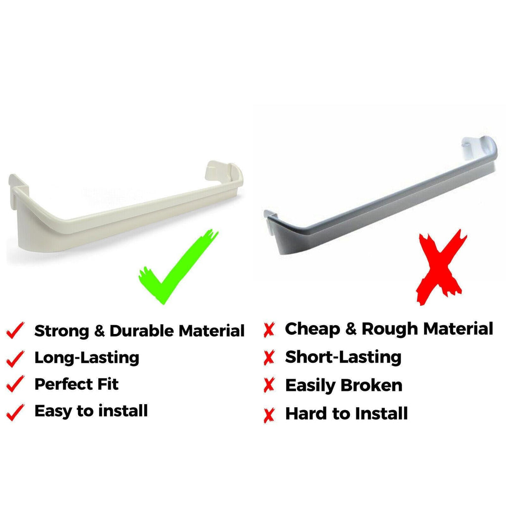 3PC Door Rack Shelf Retainer Bar For Frigidaire Refrigerator 240534701 240534901