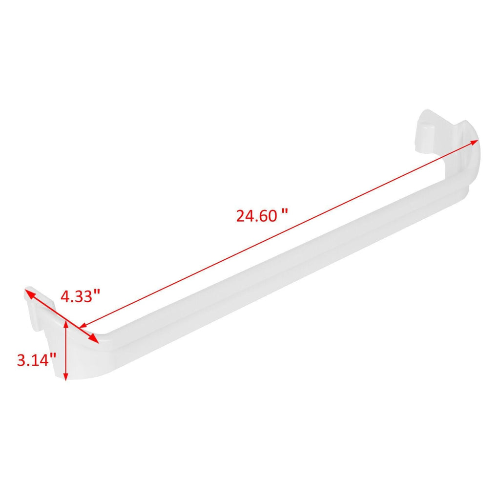 3PC Door Rack Shelf Retainer Bar For Frigidaire Refrigerator 240534701 240534901