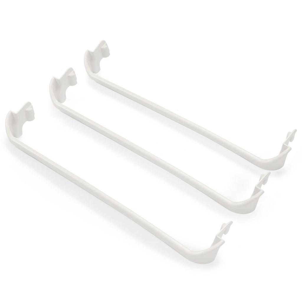 3PC Door Rack Shelf Retainer Bar For Frigidaire Refrigerator 240534701 240534901