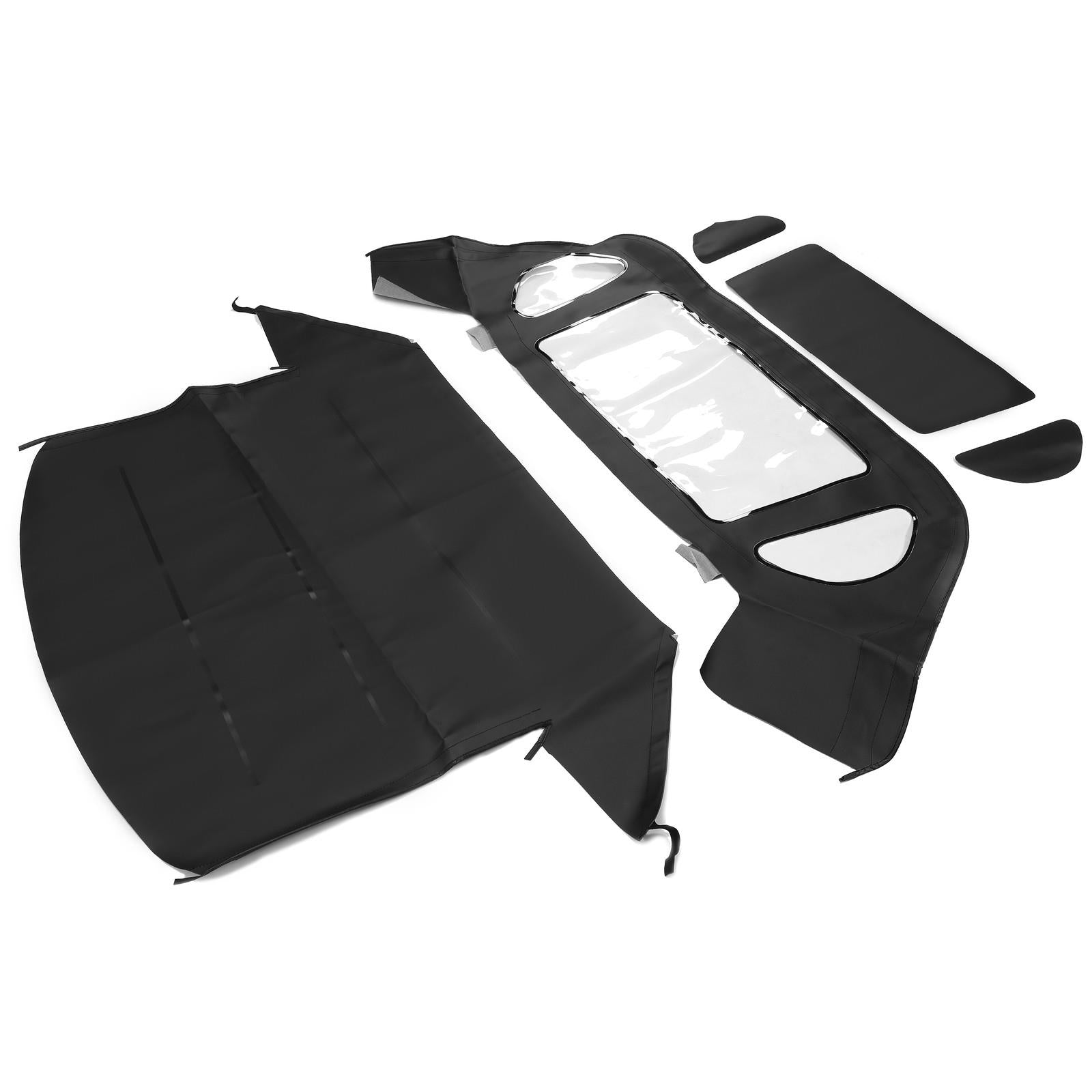 Fits: 1990-02 Mercedes-Benz R129 SL Soft Top w/Plastic Window, Sailcloth Vinyl