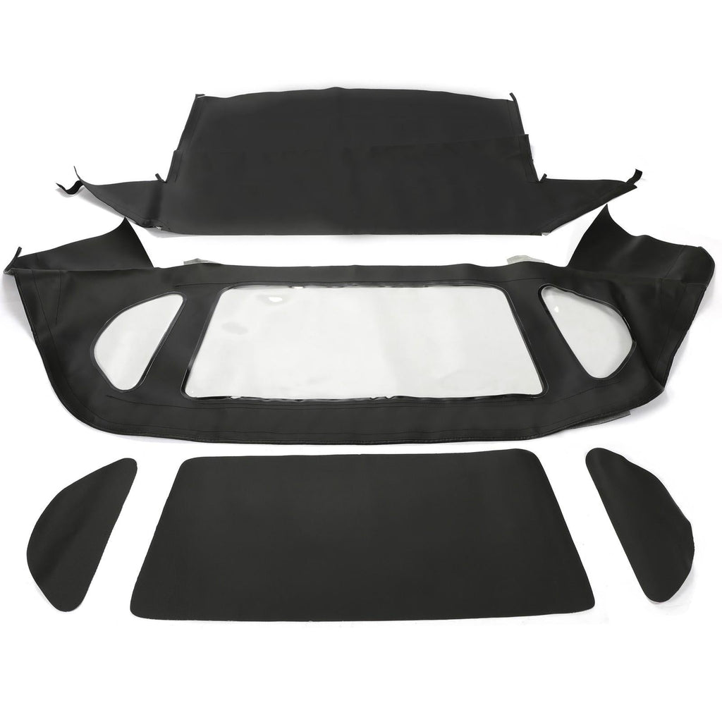 Fits: 1990-02 Mercedes-Benz R129 SL Soft Top w/Plastic Window, Sailcloth Vinyl