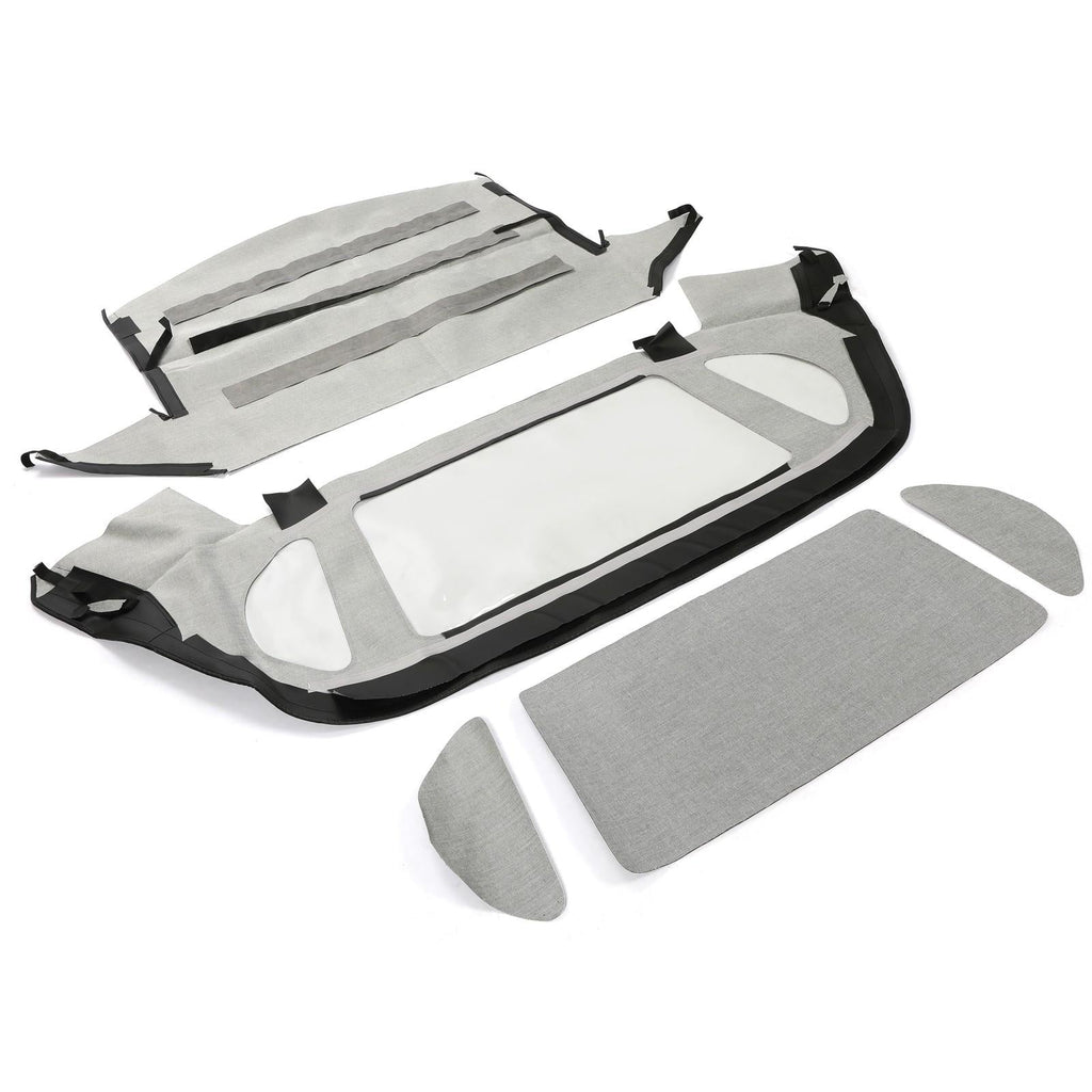 Fits: 1990-02 Mercedes-Benz R129 SL Soft Top w/Plastic Window, Sailcloth Vinyl