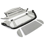 Fits: 1990-02 Mercedes-Benz R129 SL Soft Top w/Plastic Window, Sailcloth Vinyl