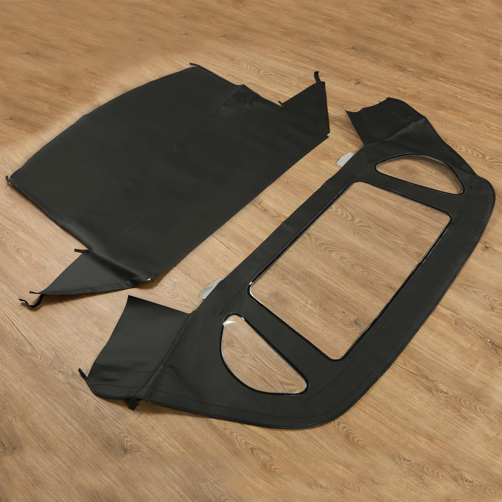 Fits: 1990-02 Mercedes-Benz R129 SL Soft Top w/Plastic Window, Sailcloth Vinyl