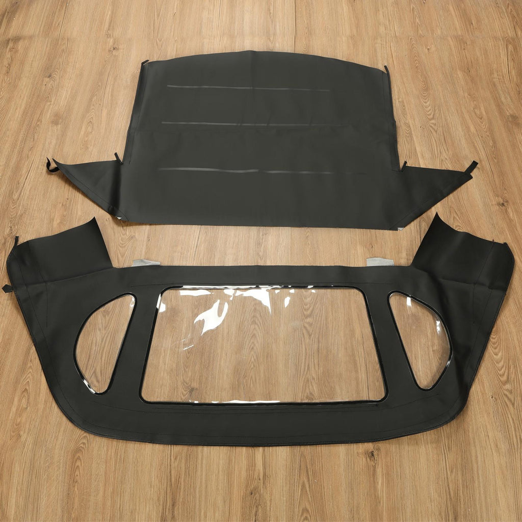 Fits: 1990-02 Mercedes-Benz R129 SL Soft Top w/Plastic Window, Sailcloth Vinyl