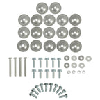 For Yamaha YXZ 1000R 16-17 Full Chassis Splash Guard Skid Plate Protective Armor