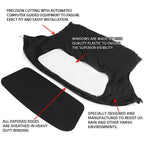 For Porsche Boxster Convertible Top 97-02 in Black Cloth, Plastic Window