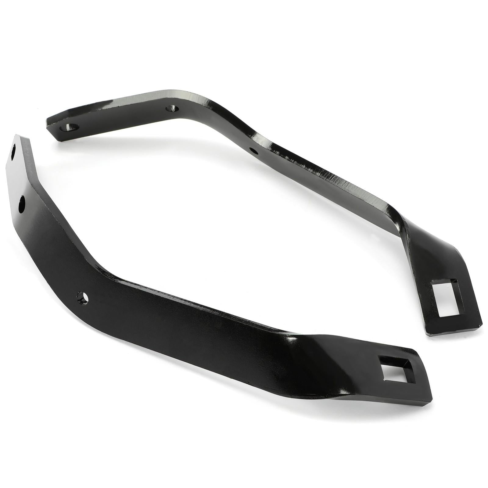 Fit For 1964-1979 Ford F-100 F-250 F-350 Pickup Black Rear Bumper Brackets Steel