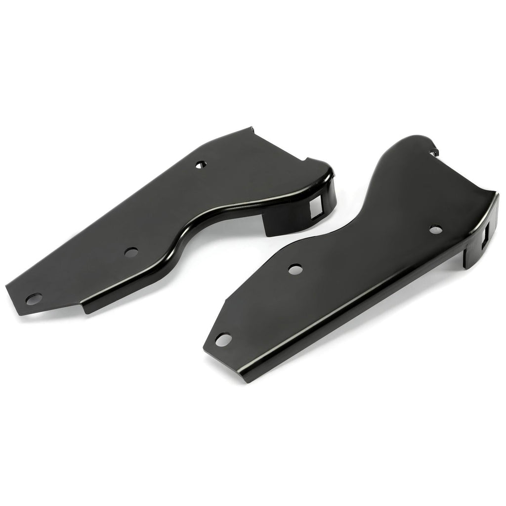 Fit For 1964-1979 Ford F-100 F-250 F-350 Pickup Black Rear Bumper Brackets Steel