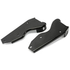 Fit For 1964-1979 Ford F-100 F-250 F-350 Pickup Black Rear Bumper Brackets Steel