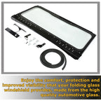 Folding Glass Front Windshield For 2020 POLARIS GENERAL XP 1000 & XP 4 1000