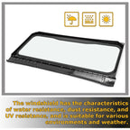 Folding Glass Front Windshield For 2020 POLARIS GENERAL XP 1000 & XP 4 1000