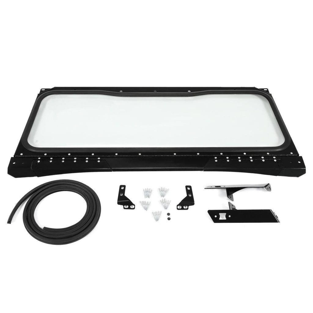 Folding Glass Front Windshield For 2020 POLARIS GENERAL XP 1000 & XP 4 1000