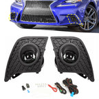 For 2014-2016 Lexus IS250 IS350 F-Sport Projector Fog Lights Kit Switch+Harness