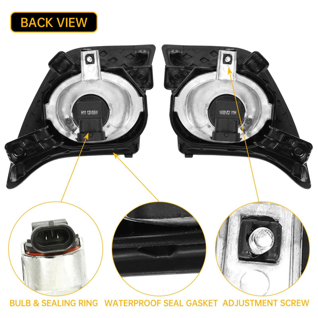 For 2014-2016 Lexus IS250 IS350 F-Sport Projector Fog Lights Kit Switch+Harness