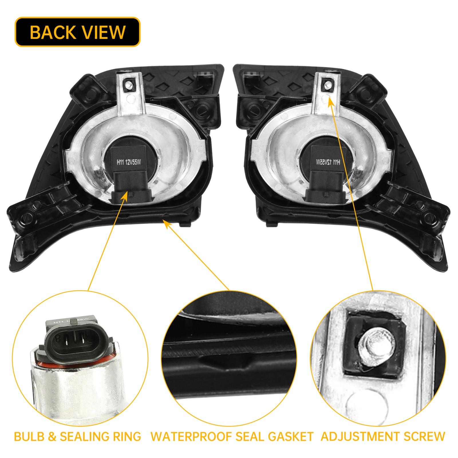 For 2014-2016 Lexus IS250 IS350 F-Sport Projector Fog Lights Kit Switch+Harness